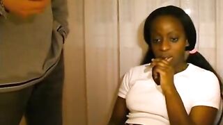 French Black Teen Pussy Drippin'