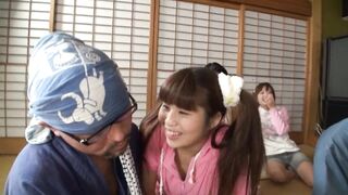 Young Chinese is shown how to fuck