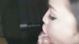 a very long and naughty tongue