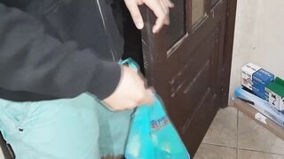 I called my delivery man again.