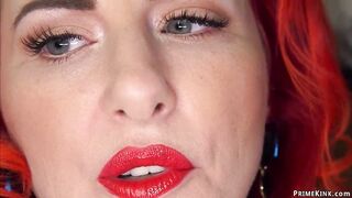 High class femdom fucks man