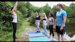 Erection during yoga