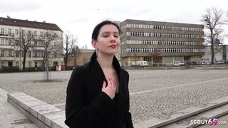 GERMAN SCOUT - ART STUDENT ANNA TALK TO ANAL CASTING FUCK