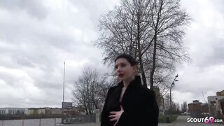 GERMAN SCOUT - ART STUDENT ANNA TALK TO ANAL CASTING FUCK