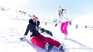 Haley Hill and Katrin Tequila Have an Alpine...