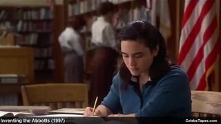 Busty Actress Jennifer Connelly Nude And Wild Sex Actions