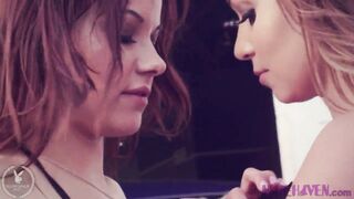 Ali Rose and Elizabeth Marx Nude Carwash - NUDEHAVEN.com