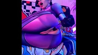Widowmaker fuck anal with toys cosplay Overwatch AliceBong