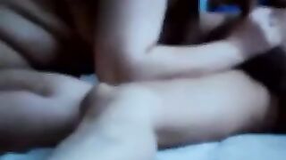 Mature Kazakh asian slut riding dick and sucking cock