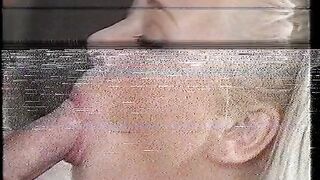 Danish blonde sucks dick, gets fucked, and cummed in mouth