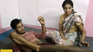 Hot Bhabhi Begged NOT TO STOP AND CUM INSIDE HER!!