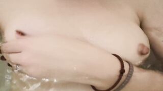 Masturbation and close up orgasm
