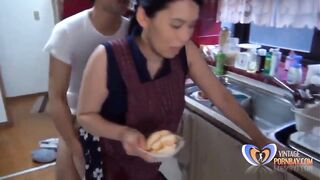 Japanese Housewife can’t do her homework vintagepornbay.com