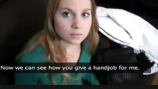 Casting - Beautiful nervous teen