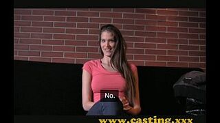 Casting - Fashion model resorts to porn