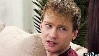 Inked teen Jaye Summers helping stepbro to make his GF jealous