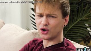 Inked teen Jaye Summers helping stepbro to make his GF jealous