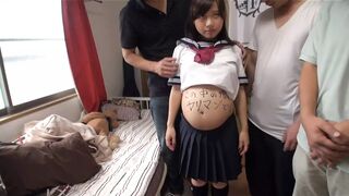 Damn, that's Dirty! Pregnant Rina Has to Leave Right Before Graduation Due to Pregnancy! (part 1)