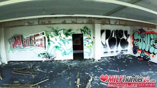 MILF Hunter meets skinny mature bitch Vicky Hundt in an abandoned office building and bangs her hard! I banged this MILF from milfhunter24.com!
