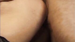 Anal at home with boyfriend, she loves it so much