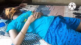 Indian Husband and wife kissing and fucking