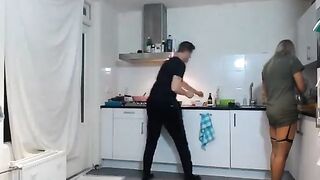 My Stepbrother and Me Cooking Dinner *** SiswetLive.com