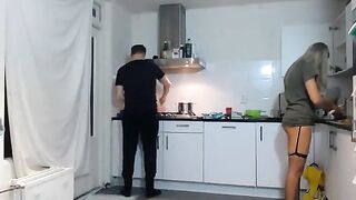 My Stepbrother and Me Cooking Dinner *** SiswetLive.com