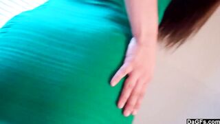 Taking A Peek At This Hot Solo Girl