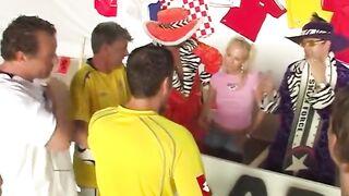 Net69 - Soccer Team Gangbanged a Sexy Blonde Dutch Babe