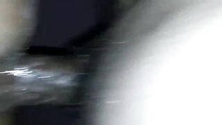 First time anal creampie on BBC