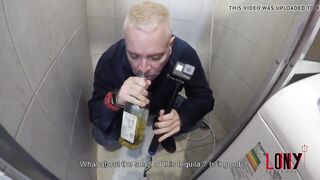 Lohanny Brandao hard pissing in My Tequila-based treatment