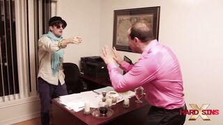 Jessie Storm emptying Rick Hard's balls part 3