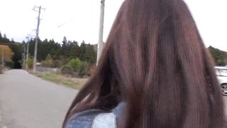Japanese brunette Babe fucking hard til orgasm