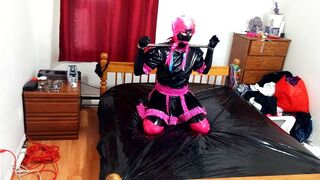 Sissy Maid Escapes Self Bondage
