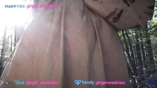 I jerk off and squirting in public