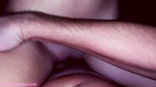 Wife fucked hard at the party while I was away