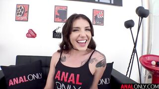 ANAL ONLY – Gaping Brenna McKenna's butt