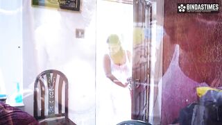 SUCHARITA BHABI FUCKED WITH A POOR MAN AFTER FEEDING HIM ( HINDI AUDIO )