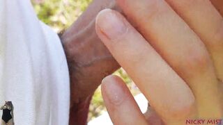 Stepbrother give me to taste his cum