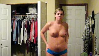 College Girl Striptease Compilation