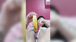 fucking with a banana