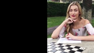 College Slut Alexa's Modeling Gig with BananaFever