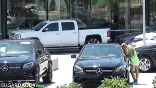 Spoiled Tiny Indian Teen FUCKS For A Mercedes