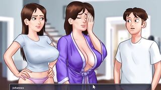 Summertime Saga - Debbie masturbated and called out my name
