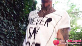 Hot skinny ◈ MILF ◈ Vicky Hundt FUCKED OUTDOORS! Dates66.com