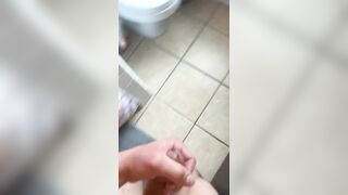 My angry cock needed to cum
