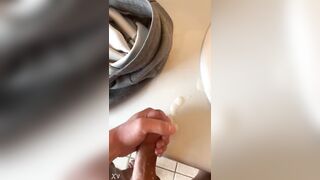 My angry cock needed to cum