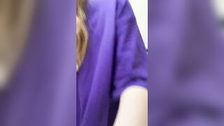 #Teen #Girl fucks herself