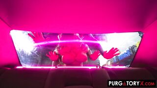 PURGATORYX Curvy brunette Laura Fox fucks the auto shop guy to get her car fixed