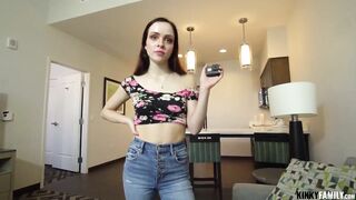 Kinky family - aliya brynn - saw stepsis & fucked her